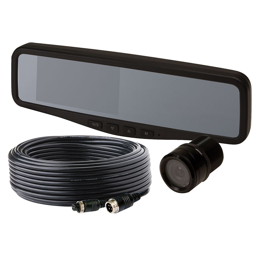 ECCO Camera Kit: Gemineye 4.3" LCD Rear View Mirror - EC4200-K