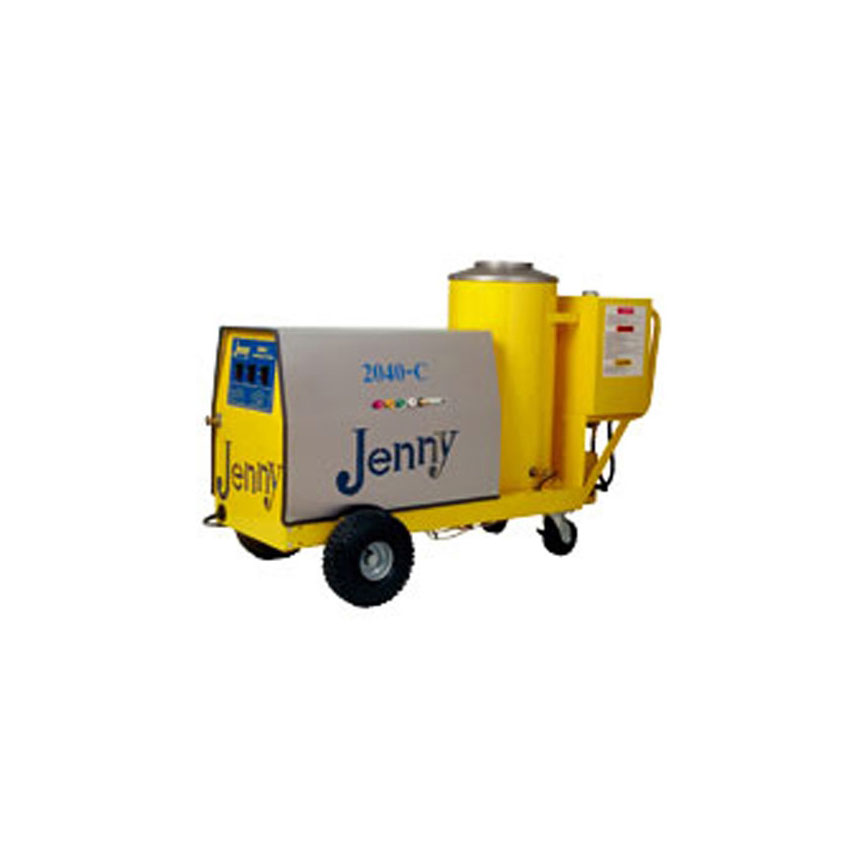 Steam Jenny Oil Fired 2000 PSI at 4GPM Pressure Washer/110 GPH Steam Cleaner, 11hp Gas Engine - 2040-C-OMP