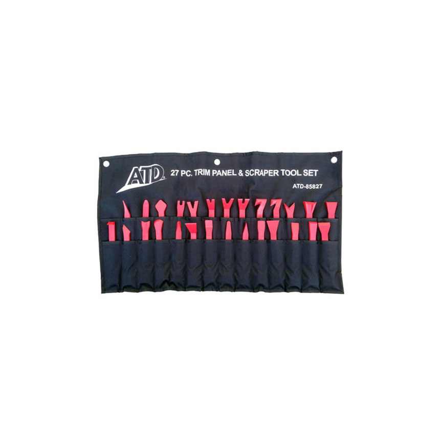 ATD Tools 27pc Trim Panel Removal and Scraper Tool Set