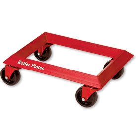 Roller Plates, 4" Diameter Wheels, 1,000-lb. Load Capacity by CHAMP®