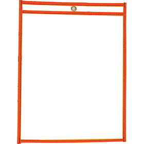 Orange - Auto Repair Order Holders Plastic Neon