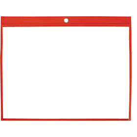 Red - Auto Repair Order Holders Plastic Horizontal (25)