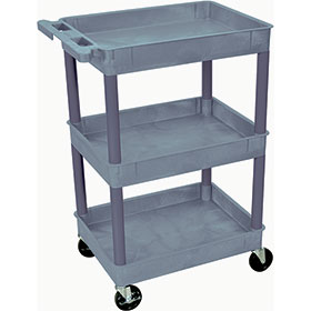Plastic Utility Cart – 3 Shelves