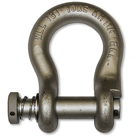 B/A 1" Twist Lock Shackle WLL 12 1/2  Tons