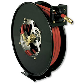 Retractable Reel with 50' x 1/2" PVC Hose