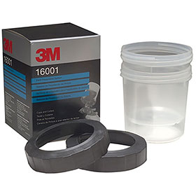 3M PPS Standard Kit Mixing Cups & Collars - 16001