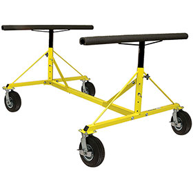 PROLific 4-Way Pickup Bed Dolly with 2 Locking Pneumatic Wheels