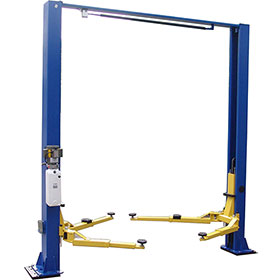 9,000 lbs. Two-Post Car Lifts - 104" Clearance - Symmetric