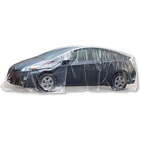 Large Plastic Car Covers - Clear (30)