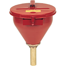 Steel Funnel Self Closing 6