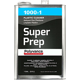 Polyvance Super Prep Plastic Cleaner 1-Gallon