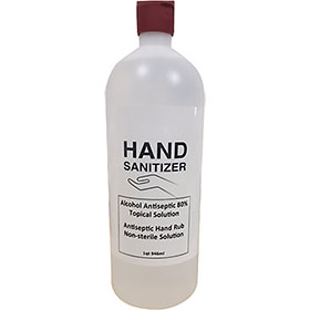 Liquid Form Hand Sanitizer 32 oz. Bottle