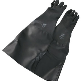 ALC Replacement Sandblaster Gloves - 24" Rubber Gloves - 11640CS