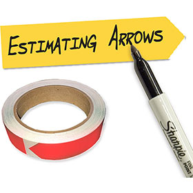 Collision Edge Mark Safe Estimating Arrows