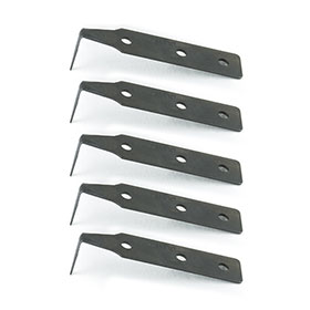 GT Serrated Cold Knife Blades 1" - 5 Pack