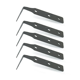 GT Serrated Cold Knife Blades 1.5" - 5 Pack