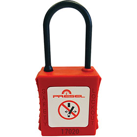 Nylon Locking Safety Padlock