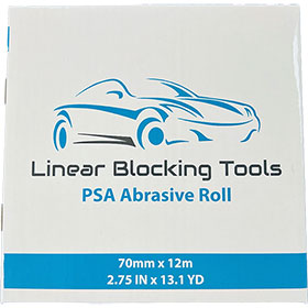 Linear Blocking Sticky Back Wet Sandpaper Rolls