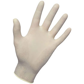 SAS DynaGrip Powder Free Latex Gloves