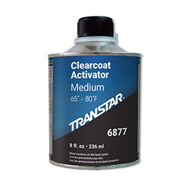 Transtar Clearcoat Medium Activator, 1/2 Pint - 6877