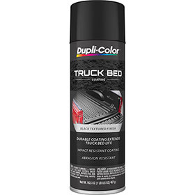 Dupli-Color Truck Bed Coating, Black, Aerosol - TR-250