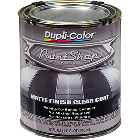 Dupli-Color Paint Shop Finishing System Matte Finish Clear Coat - BSP307