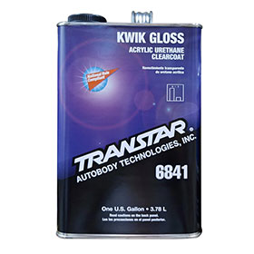 Transtar Low V.O.C. Kwik Gloss Acrylic Urethane Clearcoat - 6841