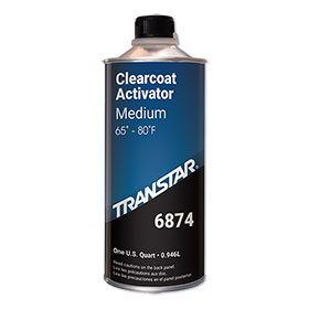 Transtar Clearcoat Medium Activator, Quart - 6874