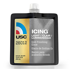 USC Icing Lite Gold Finishing Glaze - 26012