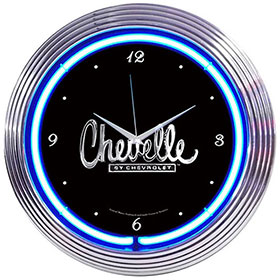 Neonetics GM Chevelle Neon Clock (Chevy)