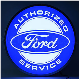 Neonetics Ford Authorized Service 15" Backlit LED Lighted Sign - 7FORDS
