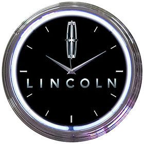 Neonetics Ford Lincoln Neon Clock