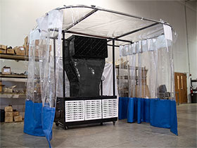 CHAMP&reg; Portable Paint Booth & Prep Station 4027