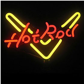 Neonetics Hot Rod Neon Sculpture - 4HOTRO