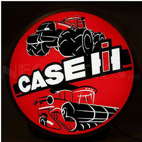 Neonetics Case IH Tractor 15" Backlit LED Lighted Sign - 7CASE1