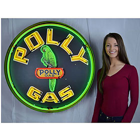 Neonetics Polly Gasoline 36" Neon Sign in Metal Can - 9GSPLY