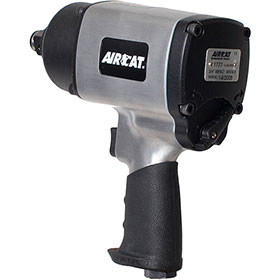 AIRCAT 3/4" Brushed Aluminum  Super Duty Impact Wrench - Twin Hammer - 1777