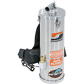 Dynabrade Raptor Vac Pneumatic Vacuum, Backpack Style - 61472