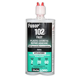 Lord Fusor Plastic Body Cosmetic Repair Adhesive (Fast-Set), 7.1 oz. - 102