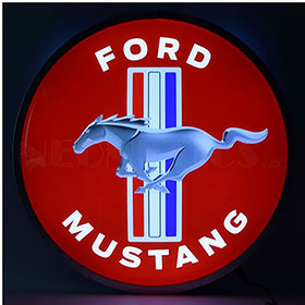 Neonetics Ford Mustang 15" Backlit LED Lighted Sign - 7MSTNG