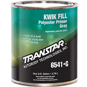 Transtar Kwik Fill Polyester Primer, Gray - 6541-G