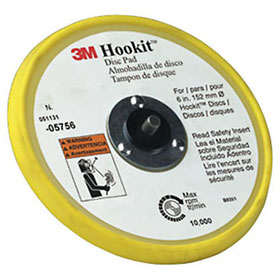 3M Hookit Low Profile Disc Pad, 6" - 05756