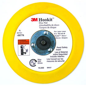 3M Hookit 6" Disc Pad - 05776