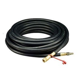 3M Supplied Air Hose W-9435-25, 25ft, 3/8" ID, Industrial Interchange Fittings, High Pressure - 07010