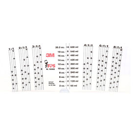 3M PPS Generic Mix Ratio Standard Inserts - 16065