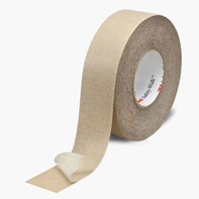 3M Safety-Walk Slip-Resistant General Purpose Tapes and Treads 620, 4" x 60ft Roll, Clear - 26418