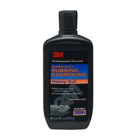 3M Super Duty Rubbing Compound, 16 ounce - 39004