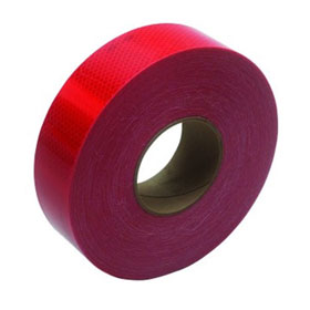 3M Diamond Grade Conspicuity Marking 983-72 ES Red, 2" x 150ft Roll - 67816