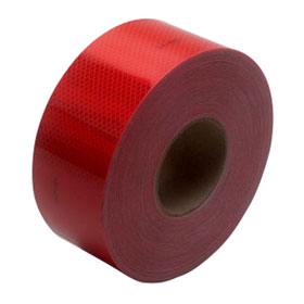 3M Diamond Grade Conspicuity Marking 983-72 ES Red, 3" x 150ft Roll - 67823
