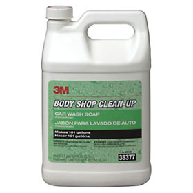 3M Body Shop Clean-Up Car Wash Soap, 1 Gallon - 38377